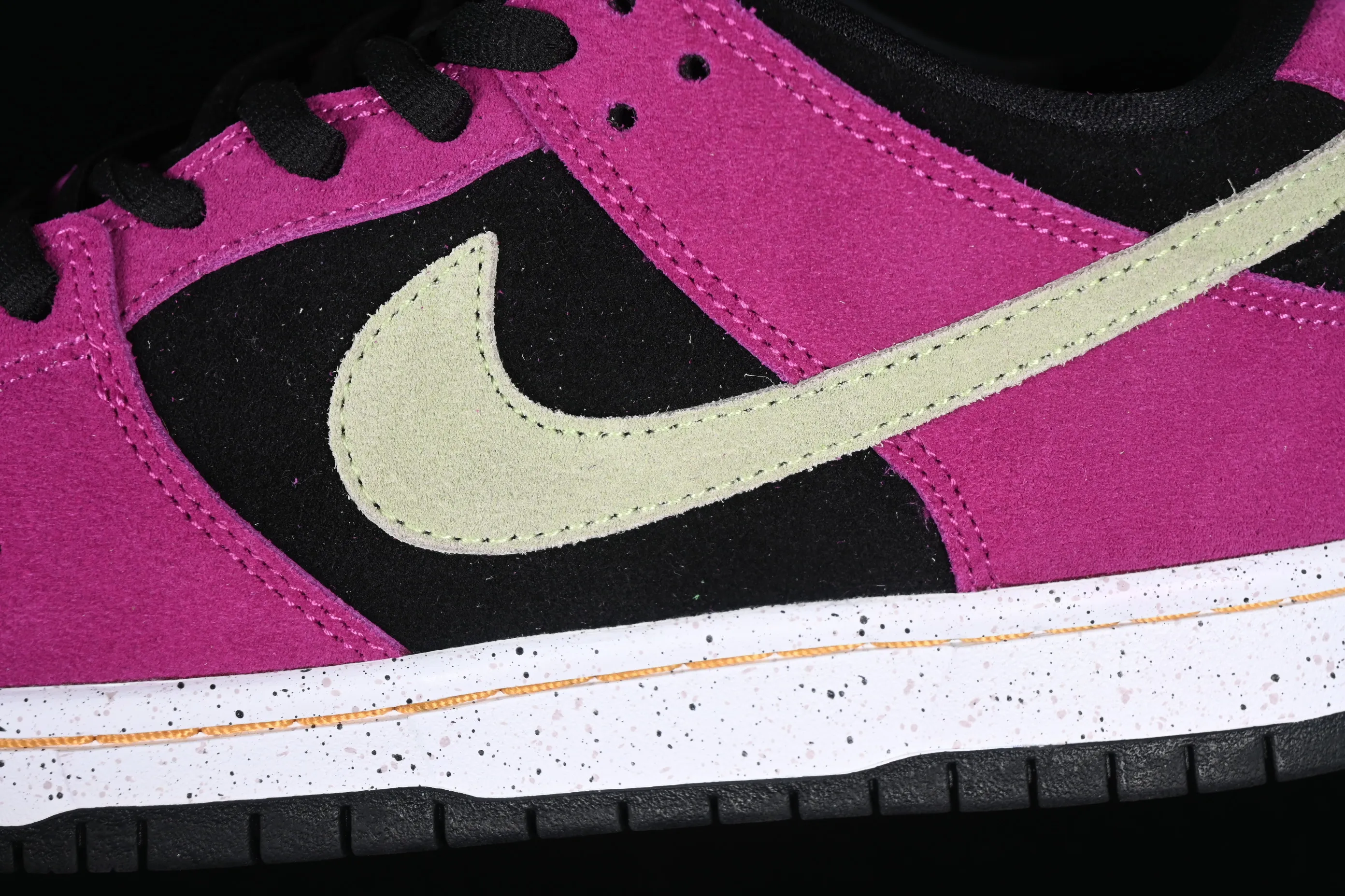All Categories Nk SB Dunk Series Nk SB Dunk Low Low-top Shoes Nk Dunk SB Low SP Black Rose Red Retro Low-top Casual Sports Skateboard Shoes BQ6817-501